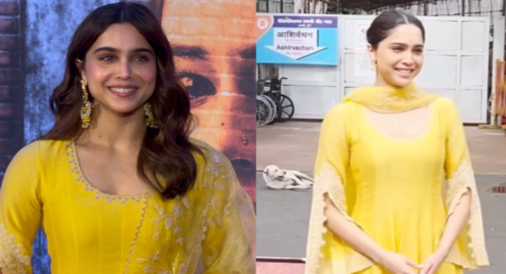 Shavari stole the show with her 33k outfit at the premiere of Kesari 2